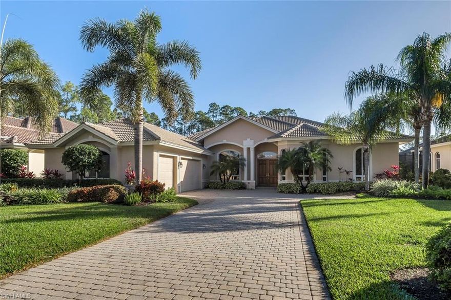 Spectacular home with golf course, lake, and preserve views!  Plenty of upgrades!