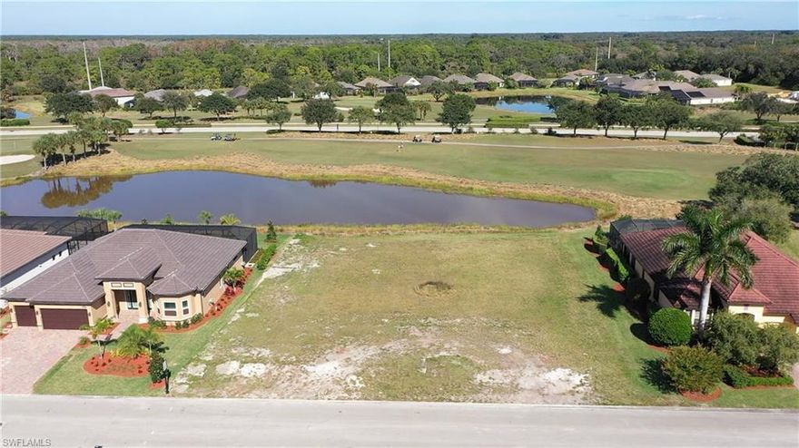 Here is your chance to design your dream home in paradise at River Hall Country Club known as "The Country Club in the Country". This lot is one of only 8 remaining homesites in the Cypress Shadow enclave. This special site overlooks a lake and holes 14 and 15 on the Davis Love II designed 18 hole golf course. In addition to the beautiful views this lot can also accommodate a large lanai with a swimming pool. River Hall has some of the best amenities available including an onsite restaurant - with NO required purchase amounts, a fabulous community pool & clubhouse, tennis, pickleball, bocce ball, fitness center, and miles of bike and walking paths and so much more. There is also a 24 hour guarded gate and the property is not in a flood zone. A Builder Package is available with all covenants and restrictions. The adjoining lot is also available for purchase see MLS #221085208. Homeowners and Builders welcome.