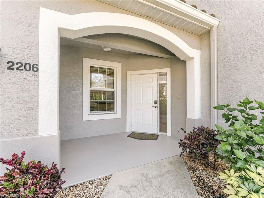 Tucked inside the lush, Bundled-golf community of Spring Run Golf and Country Club, this charming garden condo offers a front-row seat to the beauty of SWFL living. With two bedrooms and two baths, the residence is perfectly positioned to capture peaceful lake views and sweeping sight of the golf course's sixth green, where herons, egrets, and other native wildlife often make an appearance. The home's upgraded lanai with sliders creates a bright, air conditioned versatile space. A convenient exterior door from the lanai allows you to step outside and soak in the warm Florida breezes while enjoying the abundant birdlife. Golf lovers will appreciate that Spring Run golf course is Audubon Certified, with a recently redesigned John Sanford 18-hole golf course. Other amenities include a Clubhouse, Dining, Extensive bar, Fitness center, Pro shop, Resort-style pool, Bocce, Tennis and very active Social Activities. Whether you're watching golfers finish the sixth hole or spotting birds along the water, this garden condo captures the relaxed rhythm of natural beauty that makes Spring Run such a special place to call home.