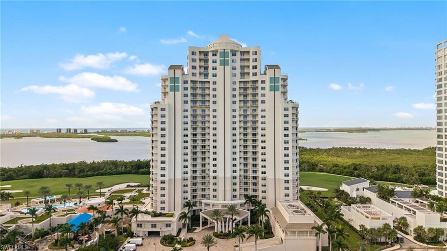 Sky-High Style in Seaglass.
Welcome to the 25th-floor Penthouse, where luxury meets the horizon. With sweeping, unobstructed views of Estero Bay and the Gulf of Mexico, this 4,590 sq ft sanctuary offers 4 bedrooms, 5 baths, a media room, 2 separate gathering rooms, and a rare 2.5-car private garage—designed for those who demand excellence.
Step into a world of light and style: Floor-to-ceiling windows frame the views, while the open-concept layout flows effortlessly for entertaining and serene living. The chef’s kitchen is a culinary dream, featuring Thermador appliances, gas cooking, double ovens, a wine chiller, and a sleek island that invites conversation.
Each bedroom is a private retreat with en-suite baths and mesmerizing views. The expansive balcony—with its built-in gas grill—is your front-row seat to golden sunsets and Gulf breezes.
Seaglass residents enjoy:
• Resort-style pool & spa
• Cutting-edge fitness center
• Bonita Bay’s private beach club, miles of bike and walking trails, and marina. 
• Additional memberships to the 5 Golf Courses, Tennis, Pickleball, Lifestyle Center, and more….
Located in the heart of Bonita Springs, you're moments from fine dining, upscale shopping, and cultural gems.
This is more than a home—it’s Loving The Lifestyle.