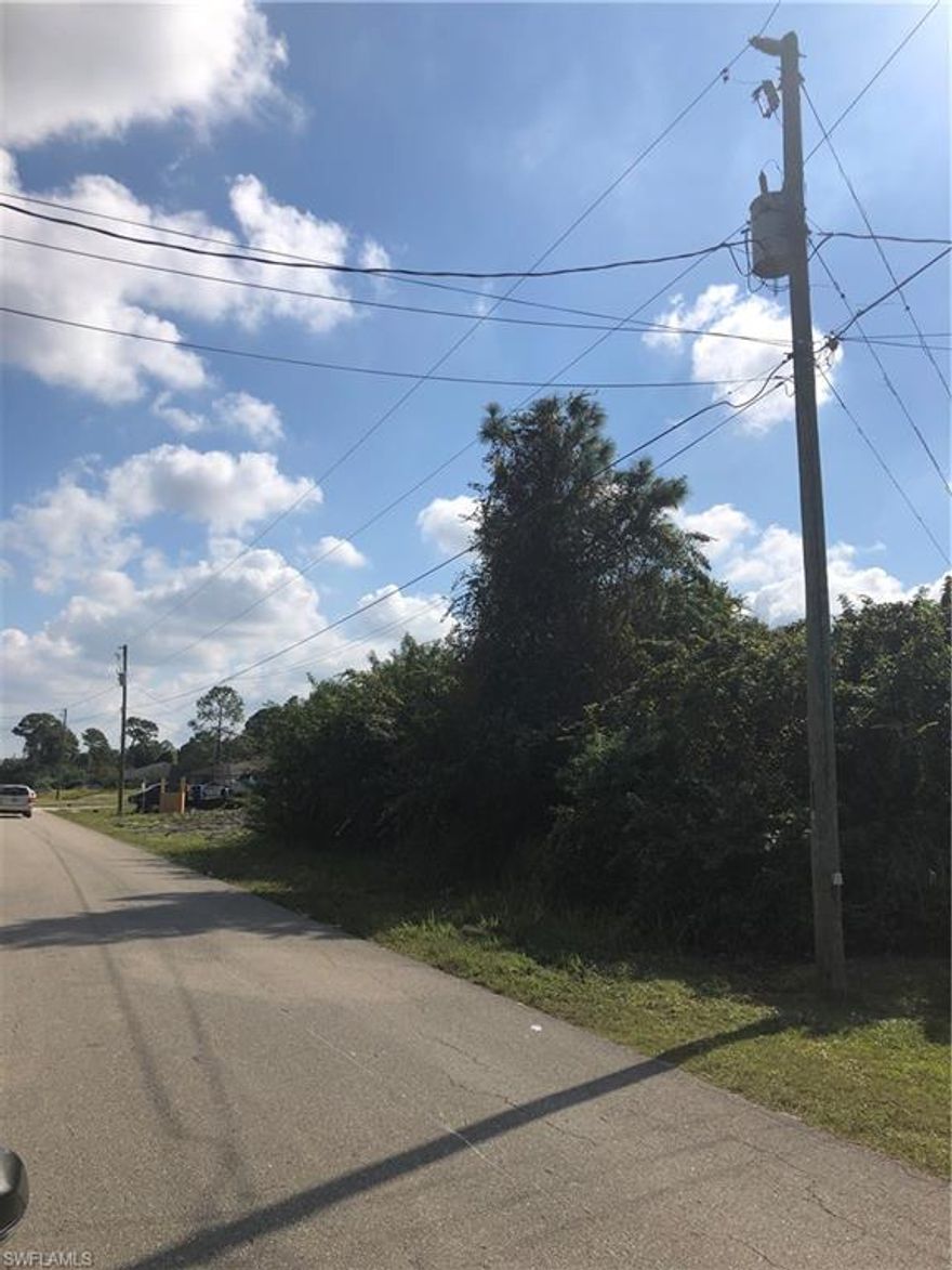 It's a great time to invest in land and this Southern Exposure piece of property is waiting for you. Securing this oversized lot gives you opportunity to build a Single Family home with extra space on either side OR build an income producing Duplex. Lehigh Acres is a fast growing community and the location makes it easy for commuting to Fort Myers via SR-82, I-75, Southwest Florida International Airport or the Gulf Beaches.