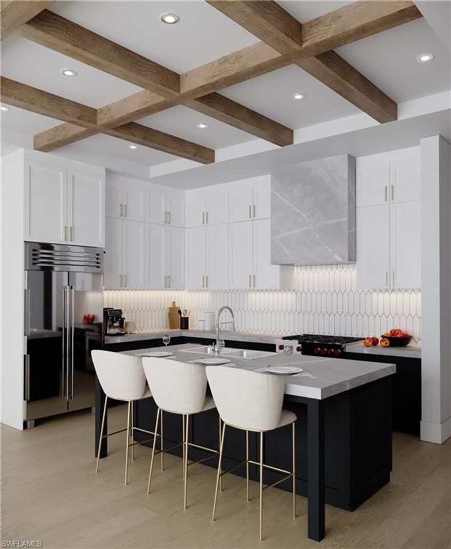 NOW SELLING! Introducing The Cayden Olde Naples – an exclusive retreat nestled in the heart of Naples, Florida to be completed Early 2026! With just six residences, this boutique community offers unparalleled privacy and a prime location, only 0.2 miles from the lively 5th Avenue and a short mile to Naples’ pristine beaches. Discover the pinnacle of coastal luxury in this expansive 3-bedroom plus den, 2.5-bathroom residence. Unit 301 is designed to embody the essence of modern elegance, featuring an open-concept layout, a private two-car garage, and a spacious balcony that offers one of the most spectacular views in the area. Imagine waking up to sweeping vistas of lush palm trees framed by a vast, endless sky—truly a breathtaking sight that elevates every moment. The Cayden takes coastal living to new heights, offering premium amenities such as a dog run, state-of-the-art fitness center, community room, and secure mailroom. For those who want to make this home uniquely theirs, the property provides an exceptional opportunity to collaborate with builders and customize interior finishes, creating a space that reflects your personal style.