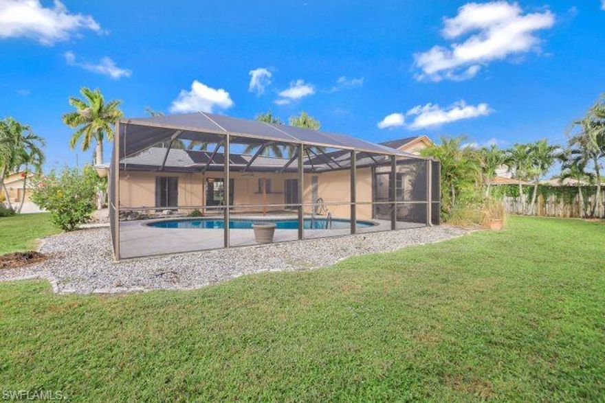 POOL HOME WITH ALL ASSESSMENTS IN AND PAID!!!
Look no further this home is looking for a new family, whether its raising your family here or a second home this enormous lanai is perfect for afternoon cocktails of outdoor meals, it was just completely re-screened in Nov 2020.
This home boasts 3 bedrooms with a split floor plan with an additional family room. Real wood cabinets and stainless steel appliances. Brand new luxury vinyl flooring and 5 inch baseboards through out. Mature landscaping with new paint inside and out. AC was replaced in 2018. Come and see it because it will be gone fast!