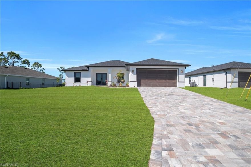 Welcome to your slice of paradise in beautiful Cape Coral! This stunning 4-bedroom, 2-bath home is perfectly situated on a serene freshwater canal, offering peaceful water views and the ideal Florida lifestyle.
Step inside to discover a thoughtfully designed open floor plan with modern upgrades throughout. The spacious living area flows seamlessly into the kitchen, featuring updated finishes, sleek countertops, and ample cabinetry—perfect for both everyday living and entertaining. The primary suite offers a private retreat with generous space, while the additional bedrooms provide flexibility for a large family, guests, or a home office. Both bathrooms have been tastefully updated, adding a touch of elegance and comfort. Enjoy outdoor living at its finest with a backyard overlooking the canal—ideal for relaxing evenings, kayaking, or simply soaking in the tranquil surroundings. With numerous upgrades and meticulous care, this home is truly move-in ready.
Conveniently located near shopping, dining, and schools, this property combines comfort, style, and location.
Don’t miss the opportunity to own this waterfront gem in Cape Coral!