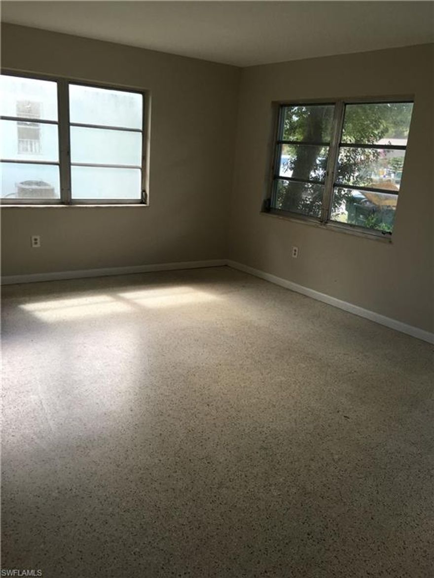 ** ANNUAL UNFURNISHED ** SUNRISE VILLAS ** PET FRIENDLY ** CLOSE TO I-75 **This beautiful 2 bed, 1 bath duplex is located in the heart of Naples. Close to I-75, restaurants, and shopping, this one has it all. Located just a short drive from the gorgeous beaches of Naples! Pet Friendly. Includes water up to $75.00.

**First, last and security required**

**Pet friendly with owner approval and pet deposit**

NO HOA