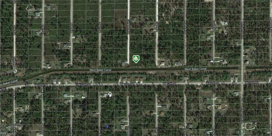 corner lot on a canal, adjacent lot can be sold at discounted price, Lehigh private area, no HOA, agent/builder