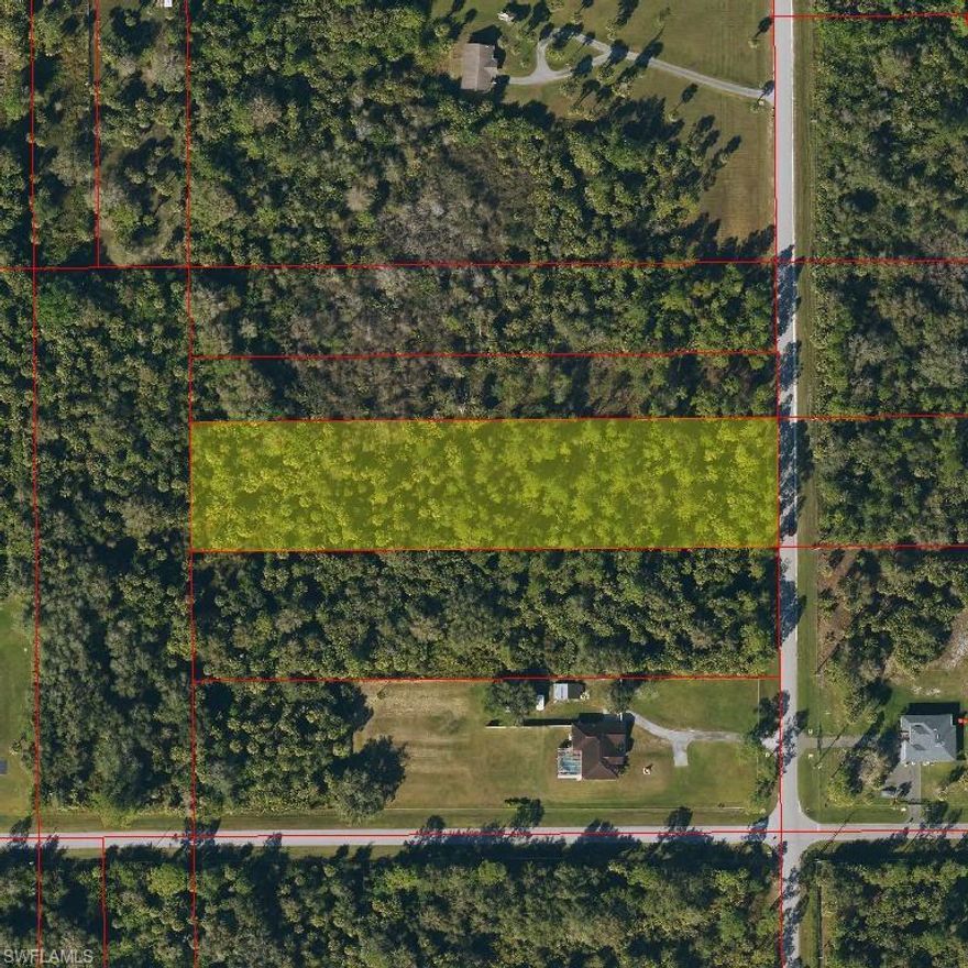 53% UPLANDS... 1.25 acres of UPLANDS in in the front of this amazing 2.34 acre homestead.  Enjoy this quiet, private location in the fast-growing and ever-popular Golden Gate Estates!  This dream lot offers unmatched freedom, space and unlimited opportunities to build your 'forever home'.  Ample room for family, friends, animals, toys and more!  The best news is NO HOA fees and HOA restrictions!   Conveniently located just off Golden Gate Blvd. with close proximity to schools, shopping, fire rescue and the all new Big Corkscrew Island Regional Park, situated on 150 acres.  This incredible public park offers daycare, splash playground, resort pool, tennis, pickle ball, football, soccer, basketball, baseball, and much more!  Put your dream into action and start living in paradise!