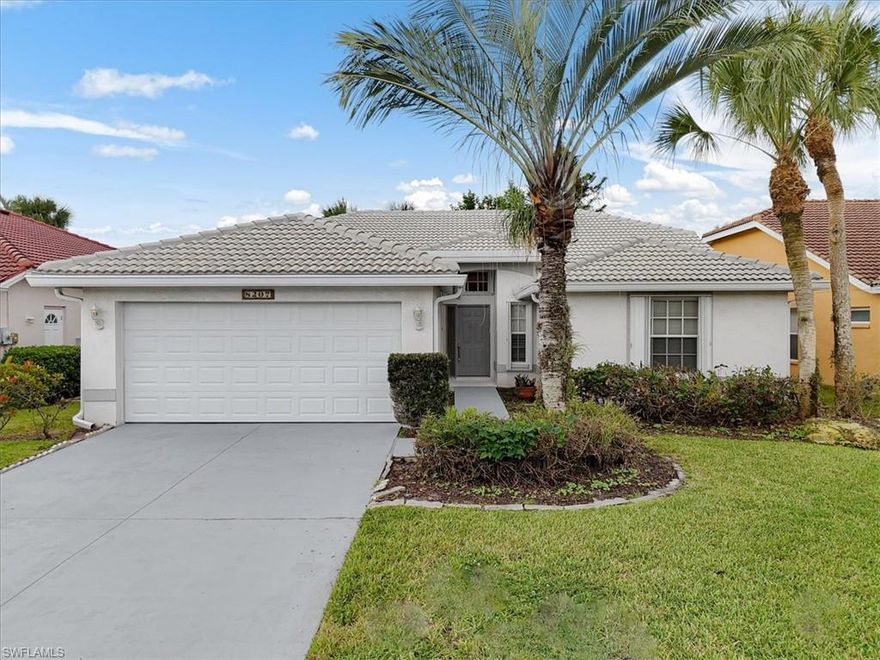 Inviting 2 bedroom plus den home in a prime, centrally located community — minutes to the airport, Whole Foods, shopping, and dining, golf and the Twins stadium.  Enjoy a screened-in lanai surrounded by lush landscaping that creates a natural privacy fence. Recently updated AC compressor, and NOT in a flood zone for added peace of mind. Loaded with potential to become truly special with your personal touches. The flexible den is perfect for a home office or guest space. Community amenities include: resort-style pool, tennis, pickleball, racquetball, fully equipped gym, and catch-and-release fishing.