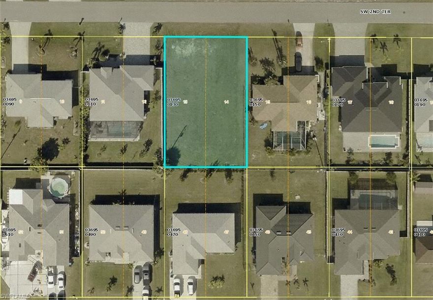 An exceptional opportunity to own a vacant lot in Southwest Cape Coral, perfectly positioned in the heart of the city. This prime homesite offers the ideal setting to bring your vision to life, whether you’re building a custom dream home, developing an income-producing investment, or securing land in one of Cape Coral’s most desirable areas. The seller is a builder ready to create a home tailored to your lifestyle, making this a seamless path from concept to completion. Surrounded by established neighborhoods, dining, shopping, and conveniences, this lot delivers both location and long-term potential.