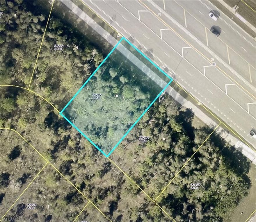 Investment opportunity!804 (0.29 ac) 3 OTHER LOTS CONNECTED , 806 (0.29 ac), 808 (0.45 ac) ,810 (0.36 ac) Fabian Cir. Established area with  easy access to shopping and major roads. Sold individually or as package.Don’t miss out!. Buyer to verify with Lee County Community Development Department.