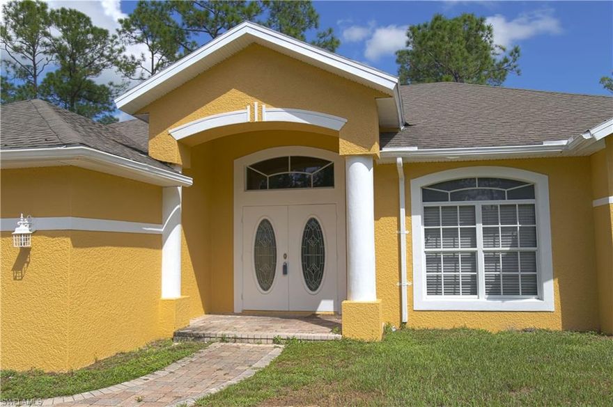 Schedule an appointment today to see this beautiful built 2009 4 bedrooms 2.5 half bath home. This spacious home has been designed for gracious living and entertaining. The double doors entrance of this home greets your guest in a grand manner. Great room is a perfect place for entertaining large or small parties. The kitchen is a cooks delight with stainless steel appliances, granite counter tops, breakfast bar, tiles-thru out, paver driveway. Spacious master bedroom with his and her sink and Shower and garden tub.