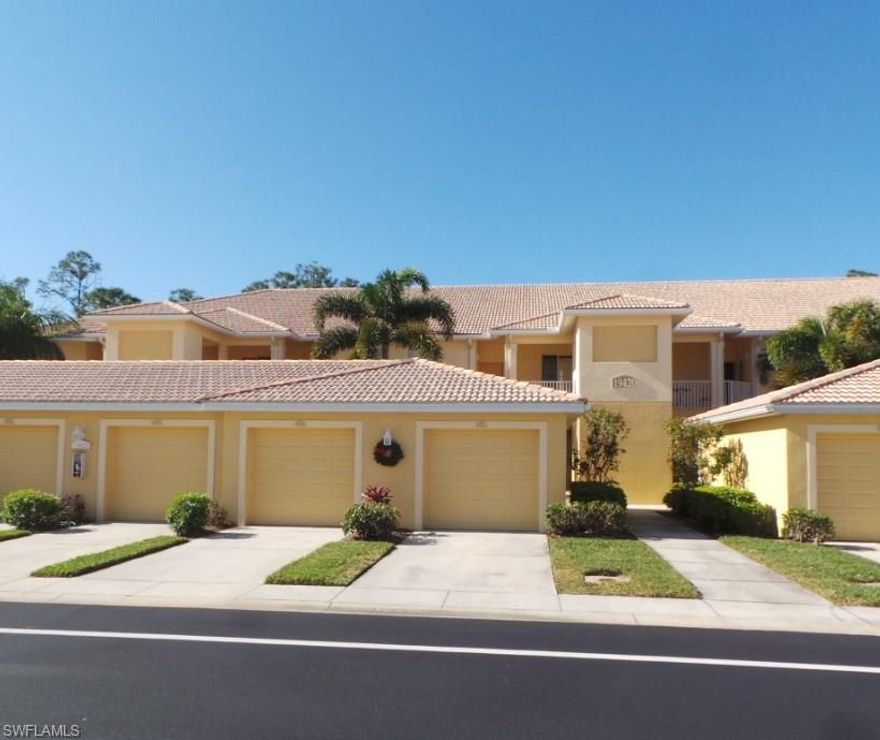 Lovely 2 Bedroom 2 Bathroom Condo in Thornberry of Legends now available! Bright and Open with New Paint  and Crown Molding throughout, and New Carpeting in Bedrooms! Diagonal Tile throughout Family, Dining, Kitchen and Bathrooms! Open Family and Dining Space with Ceiling Fan and Triple Sliders to Lanai. Kitchen features Brand New Appliances including Refrigerator, Microwave and Dishwasher, Pantry and adjacent Dining Space. Nice Master Bedroom with Ceiling Fan, Tray Ceiling, Bay Window and 2 Walk-In Closets! Master Bathroom has Garden Tub, Stand-In Shower and Jack and Jill Vanities. Nice Guest Bedroom with Ceiling Fan and Spacious Closet. Guest Bathroom features Tub and Shower Combo, Linen Closet and Laundry Area. 1 Car Attached Garage. Screened Lanai with Wooded Views! Fees for this unit include a Social Membership! Great Community featuring Golf Course, Community Pool, Spa, Tennis Courts and more! Close to Airport, Baseball Stadiums, shopping, dining and entertainment!