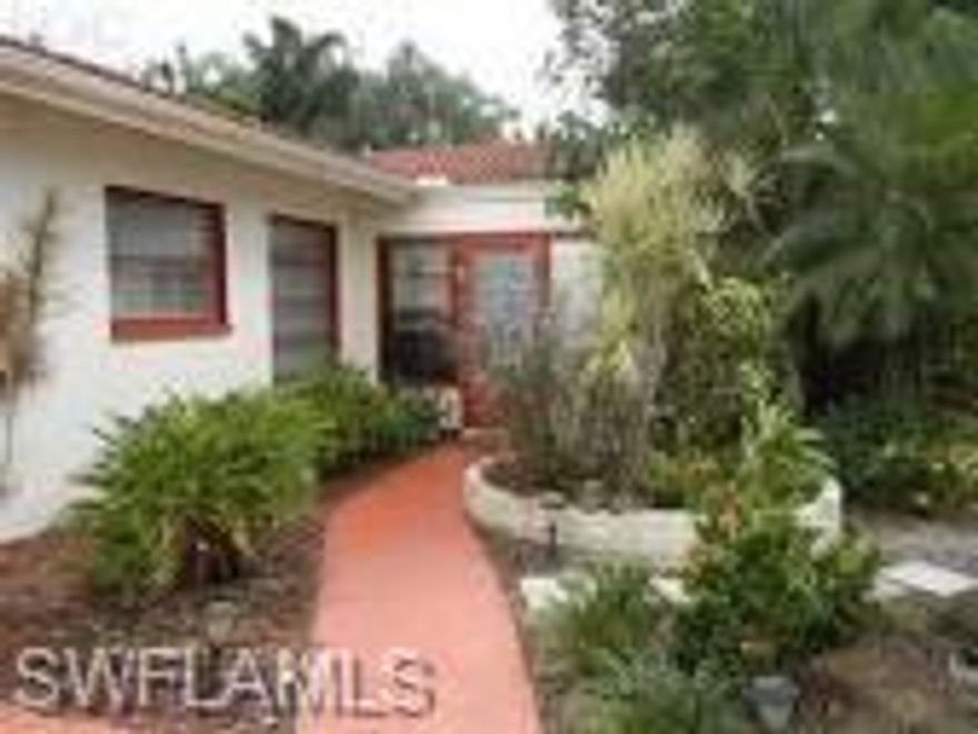 Great location for a waterfront home with direct sailboat access to the river.  Home needs work, great opportunity to obtain a waterfront home and remodel the way you want it.   Caged pool, boat lift and walk-around dock for some great out door living space.  Home offers 3 bedrooms and 2 bathrooms with great room and galley kitchen.  Great location to shopping and easy access roads.  Fantastic boating location.  Call today for a private showing.