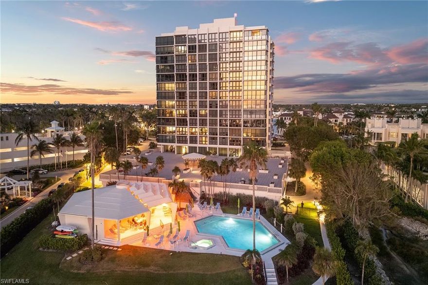 Enjoy year-round coastal living in this beautifully updated residence at Allegro on Park Shore, ideally located in one of Naples’ most desirable beachfront communities. With western exposure and sweeping Gulf views overlooking the sundeck, this unit delivers breathtaking sunsets every evening.
This spacious three-bedroom unit features a bright, open layout filled with natural light. The updated kitchen is equipped with granite countertops, abundant cabinetry, and a generous breakfast nook with exceptional Gulf views—perfect for casual dining. A full-size laundry room adds convenience, while the primary suite offers a true retreat with an oversized walk-in closet and a beautifully updated bath featuring a custom tile shower. Two additional guest rooms with queen beds and 2 full baths. Comfortably furnished living room, full dining area, and spacious entry foyer complete the layout.
In addition to an active social community, Allegro residents enjoy a full suite of resort-style amenities, including a beachfront pool and spa with covered cabana, grilling area, and firepits. Two fitness centers, a community room, game room, guest suites, and a bike storage room. The building features a gorgeous open-air atrium lobby. 24/7 front desk security, gated entry, and dedicated garage parking with a trickle charger. The unit includes a private temp-controlled storage unit on the same level
Located walking distance from the upscale shops and dining of Venetian Village, this exceptional annual rental combines luxury, comfort, and convenience in a premier beachfront setting. Owner will consider 6 months + lease.