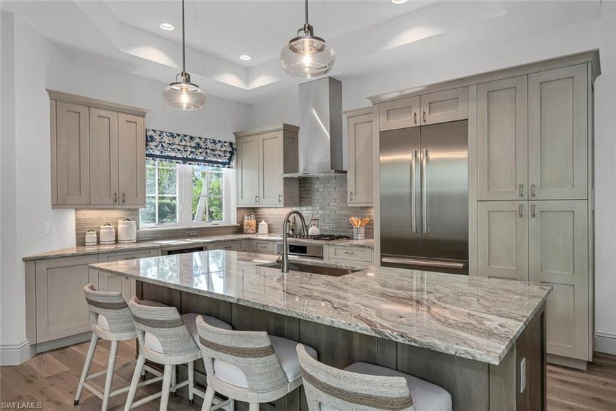 H7910. Enjoy a carefree, beach-urban lifestyle at Residences at Mercato, with all the comfort and privacy of your own spacious coastal contemporary Le Rivage pool home. This hidden, gated enclave provides quick and easy pedestrian access to all of the dining, entertainment, shopping, and fitness that Mercato offers. Just outside its gates, the world is your oyster. There's The Hampton Social, The Capital Grille, Bravo!, Rocco's Tacos, Bar Tulia, Burn by Rocky Patel, Blue Martini, SilverSpot Cinema, Whole Foods, Cycle Bar, Yoga Bar, and much, much more. Plus, it’s only a few minutes by bike or car to Vanderbilt Beach and just a fifteen minute drive to Olde Naples. Mercato living is easy and low-maintenance. As a resident, you will enjoy natural gas, lawn care and pool care, exterior window washing, pressure washing, pest control, and painting, plus natural gas, basic cable, internet, water and sewer.