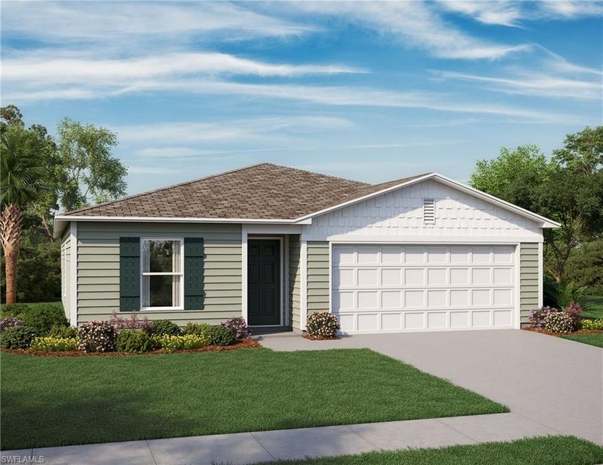 Move in Ready! 1402-A NEW single-story home with 2-car garage! Inside is a spacious kitchen which looks out to the living room. The owner's suite features a private bathroom and walk in closet. Additionally, are 3 more bedrooms and another full bath! Haggle free pricing. No negotiation necessary.