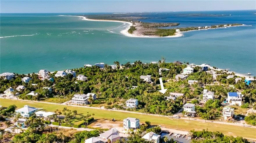 Great Value for a building lot on North Captiva Island! This prime lot is mostly cleared. Located just a short golf cart ride from bay and Gulf beaches, fishing spots, the ferry landing, and local dining.  Water views are possible from the top-floor lookout.  If you are a pilot, this is also close to the airstrip.  The adjacent lot is also listed for sale if you would like to build a family compound or just have some extra space.
