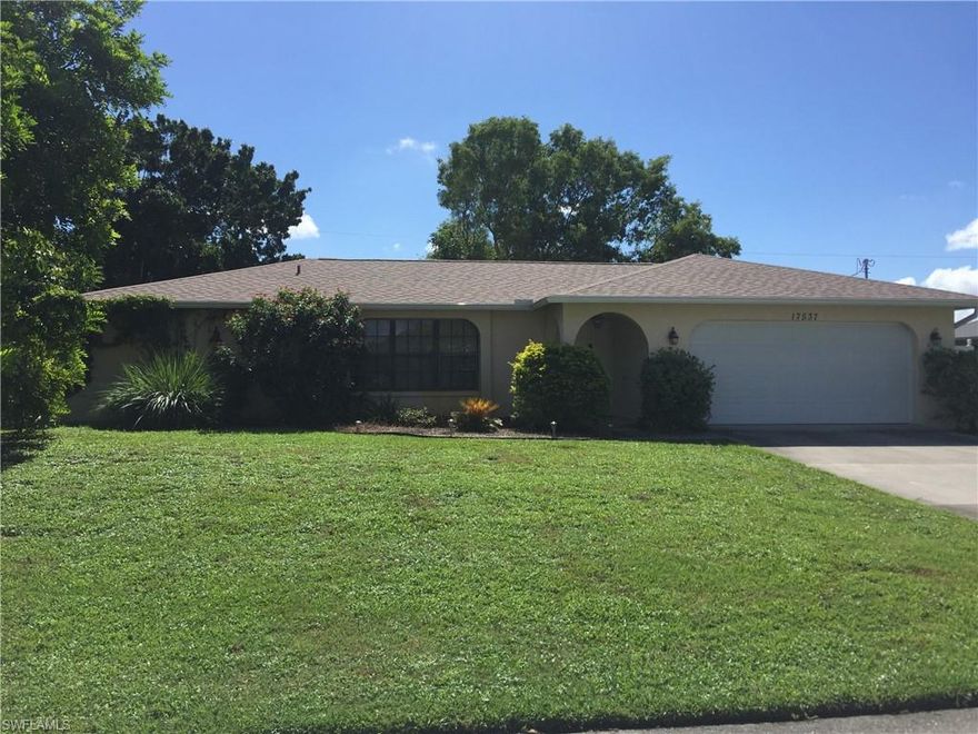 HONEY, STOP THE CAR !! Beautiful Open Concept ~ 3 Bedrooms ~ 2 Bathrooms ~ 2 Car Garage ~ 1888 Square Feet UNDER AIR ~ Private Fenced Yard ~ 2 Huge Living Room/Family Rooms ~ Enormous Kitchen with Island Featuring Custom Cabinets and Granite Countertops ~ New Stainless Steel Sink & Faucet ~ Roof 2018 ~ AC 2013 ~ New ADT Security System ~ New Water Treatment, Softener System & RO System ~ Remodeled Bathrooms, Including Designer Bathtub & Kohler Fixtures ~ Plumbing and rewiring throughout the Home ~ 5" Baseboards ~ Crown Molding ~ All 3 Bedrooms Have A Walk In Closet ~ New Garage Door and Garage Door Opener ~ Large Inside Laundry with Folding Counter and Utility Room ~ Behr Premium Paint on Exterior ~ Spacious Tiled Lanai Enclosure ~ Extremely Private Back Yard with Lush Landscaping ~ Separate Fenced Area For the Pets ~  No HOA Fee ~ Walking Distance to Community Parks, Community Pool & Schools ~ Public Golf Course ~ Easy Access to Gulf Coast Town Center for Shopping and Dining ~ Close to I75, US 41, Southwest International Airport, & FGCU ~ IT'S ALL ABOUT LOCATION !!!