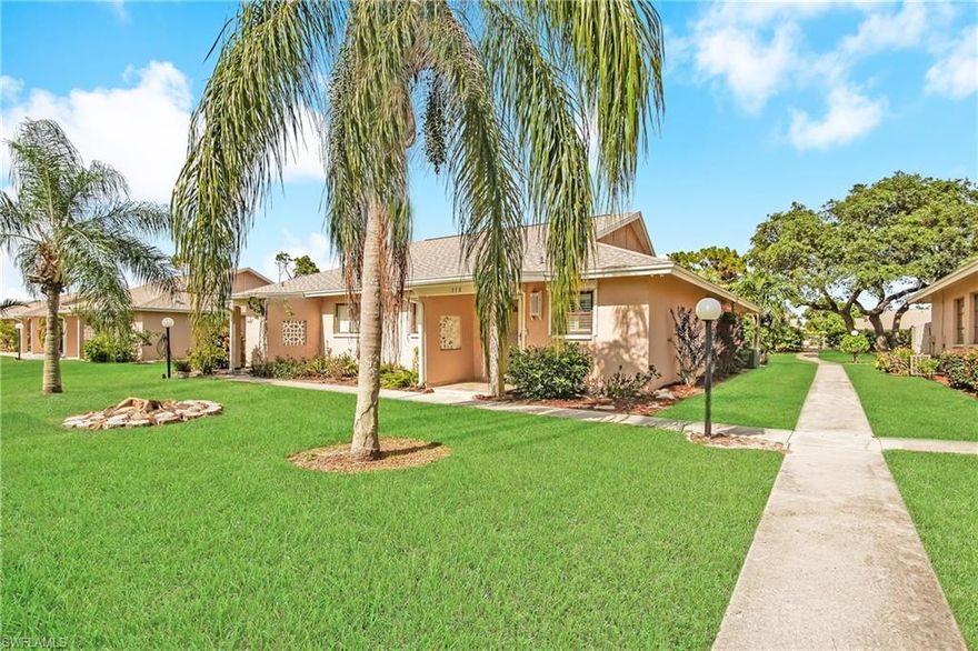 Looking for that second home or first time buyers. Look no further. Exceptional 2 bedroom and 2 bath, very well maintained home. Granite counter tops in kitchen, newer appliances. Tiled bathrooms, plantation shutters, new hot water heater, A/C 4 years old, electric hurricane shutters. Located in the heart of Bonita Springs. Minutes to beach, I-75, shopping, and favorite restaurants. This is a must see, will not last. Call today for your private showing.