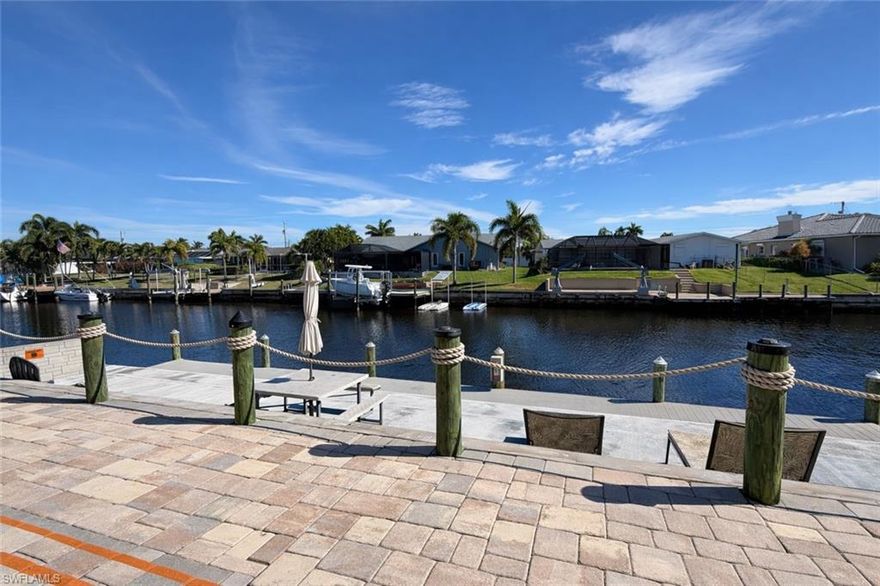 Enjoy the Florida boating lifestyle with direct sailboat access just minutes to open water. This 1-bedroom, 1-bath condo is located in a well-maintained waterfront community and offers a bright, open living space with peaceful canal views.

Residents enjoy access to a large community pool, waterfront recreation room, outdoor grilling and dining areas, bathrooms and showers, and additional laundry facilities. The community also features private docks available for lease (boat slips offered separately by the association).

Additional highlights include covered parking, private storage, low HOA fees, and the property is not located in a flood zone. No pets permitted. Rentals allowed after two years of ownership.

Centrally located near downtown Cape Coral, shopping, dining, Fort Myers, and area beaches — this is an ideal opportunity for a full-time residence, seasonal escape, or long-term investment.