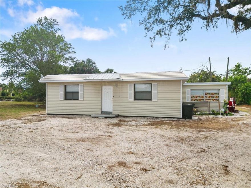 Welcome to your perfect investment opportunity in Bonita Springs! This amazing two-home package is the perfect way to get started investing in real estate without breaking the bank. With a 4 bedroom, 1 bath main house at 1,199 square feet and a separate rear home with 1 bedroom and 1 bath of 438 square feet, you’ll have plenty of options on how to use this property. Whether it’s renting out both homes for extra income or using one as a guest house for friends and family visiting from out of town, the possibilities are endless! Each properties come with separate electric meters and they share one water bill. Plus, you can take advantage of being close to downtown Bonita Springs where there are great restaurants, shopping centers and white sandy beaches just waiting for you. Make sure you don’t miss this incredible opportunity