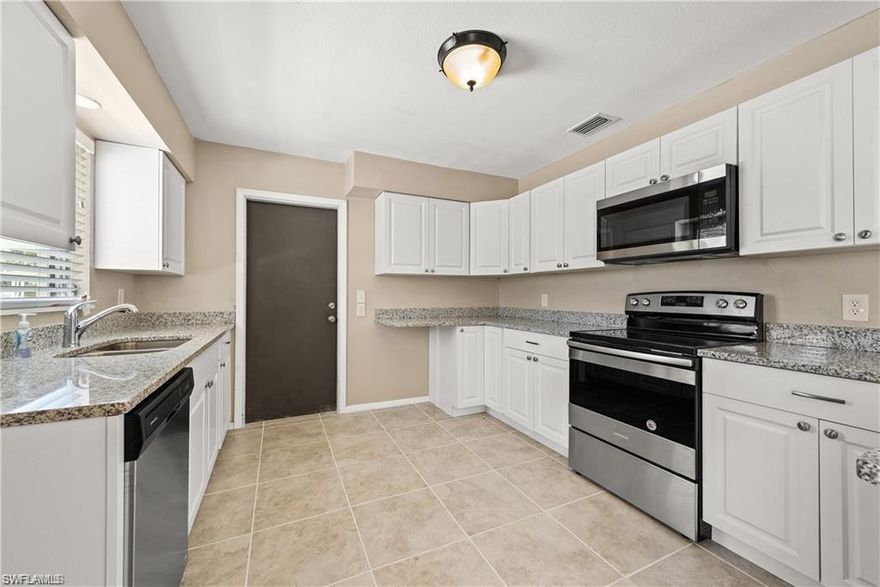 SELLER MOTIVATED!! BRING OFFERS!!
Pool has been restored and a chain linked fence has been installed around pool deck. Pictures to come soon. 
LAKE FRONT, HALF ACRE property with a POOL located in the heart of Lehigh! Location could not be better positioned just 5 min from grocery stores, restaurants, and shopping. This is a 1500 sqft, 3 bedroom, 2 bath home. Big MASTER BEDROOM and Bathroom with His/Her's sinks. Granite counter tops on new cabinets in the kitchen with BRAND NEW appliances. 2 car garage. Call to schedule your showing today before it's too late!