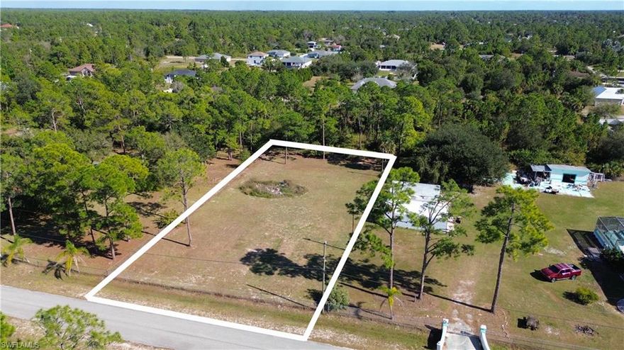 Cleared 0.50-acre residential lot located in Lehigh Acres. The property is partially fenced on three sides, offering added privacy and definition. Level and ready for future development, with convenient access to local roads, shopping, and dining. Ideal for buyers seeking a buildable homesite or long-term investment opportunity. Buyer to verify zoning, utilities, and building requirements.