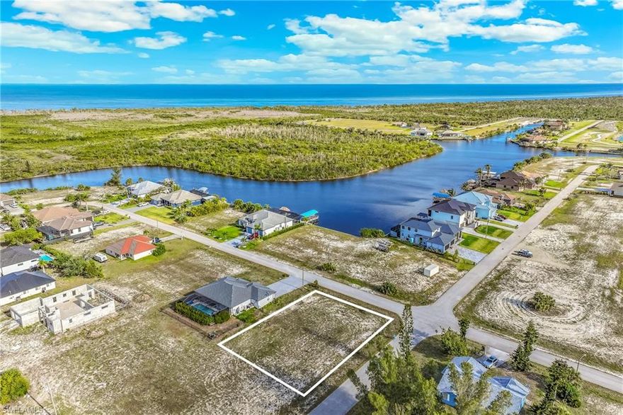 Located in the highly desirable NW Cape Coral area, this southern exposure oversized corner lot offers an ideal setting to build your custom dream home. Surrounded by impressive million-dollar residences and attractive newer construction, this neighbourhood continues to experience strong growth and is the place to be.
Situated west of Burnt Store Road and near the Spreader Canal, the property provides a peaceful setting with convenient access to the Burnt Store boat ramp, putting the Gulf of Mexico and nearby islands like Sanibel, Cayo Costa and Cabbage Key within easy reach.
Enjoy the best of Southwest Florida living with boating, golf, shopping, dining, parks, and healthcare nearby—including the new Crystal Lake Park just minutes away. With easy access to I-75, Fort Myers and Punta Gorda are a short drive away.
