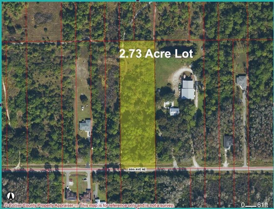 2.73 Acres 
Build your dream home on this 2.73 acre parcel in the highly desirable Golden Gate Estates. The lot offers a strong amount of upland, giving you flexibility for construction while still maintaining privacy and room for a guest house, workshop, animals, or all your toys.
No HOA, no restrictions, and no fees. Just wide open possibilities.
Located in a fast growing area with convenient access to schools, shopping, and everyday essentials. Just minutes away is Big Corkscrew Island Regional Park, a 150 acre destination featuring a resort style pool, splash playground, pickleball, tennis, basketball, soccer fields, fitness areas, and more.
DEP indicates wetlands are present. Please see attached report for details.