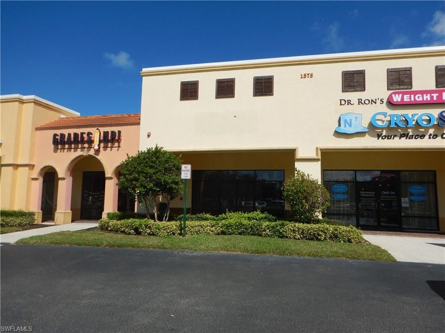 Tired of renting? Then you can buy this 1762 sf retail/office condo in Mission Square.
Not ready to own yet? Then you can lease it instead.
Functional office build-out but can be used for a retail purpose as well (See attached floor plan).
Located in the very popular and busy Mission Square commercial condo complex in North Naples. Home to Noodles Cafe, Komoon Thai restaurant, Dunkin', Fred Astaire Dance Studio, Western Prime Burger and others. 
Mission Square has a great mix of retail, restaurant, medical and general office businesses.