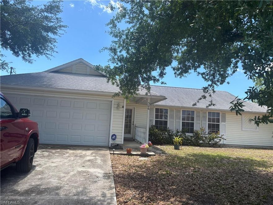 Welcome to your slice of Florida paradise in Cape Coral— This 3-bedroom, 2-bath pool home designed for comfort, style, and effortless indoor-outdoor living.

Step inside to discover a bright, open-concept floor plan featuring spacious living and dining areas filled with natural light. The home offers carpet and laminate flooring throughout the main living spaces, high ceilings, and modern finishes that create an inviting, airy feel. The kitchen is the heart of the home, complete with sleek countertops, with white appliances,

The split-bedroom design provides privacy, with a generous primary suite that includes a walk-in closet and an en-suite bath featuring dual sinks and a walk-in shower. Two additional bedrooms offer flexibility for guests, 

Step outside to your private backyard oasis, where an open sparkling pool invite you to relax and enjoy Southwest Florida’s year-round sunshine. Outdoor living is a major highlight of Cape Coral homes.

Additional features may include a two-car garage, mature landscaping, and a convenient location close to shopping, dining, and schools. With Cape Coral’s laid-back lifestyle, warm climate, and abundance of waterfront and pool homes, this property offers the perfect blend of relaxation and modern living.
Home Sold As Is!!