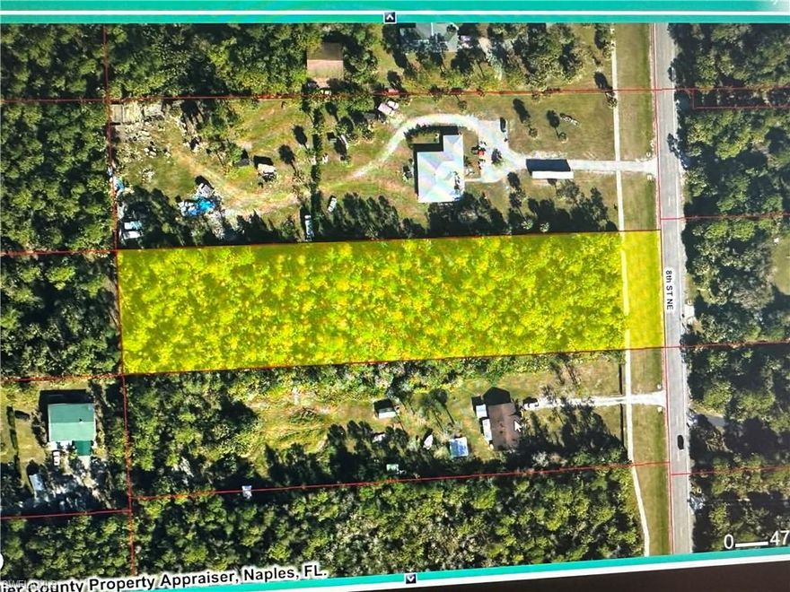 Great location to build your Dream Home big lot with 2.34 acres attached DEP. Easy access to  any part of the city through Randall Blvd and Golden Gate Blvd.