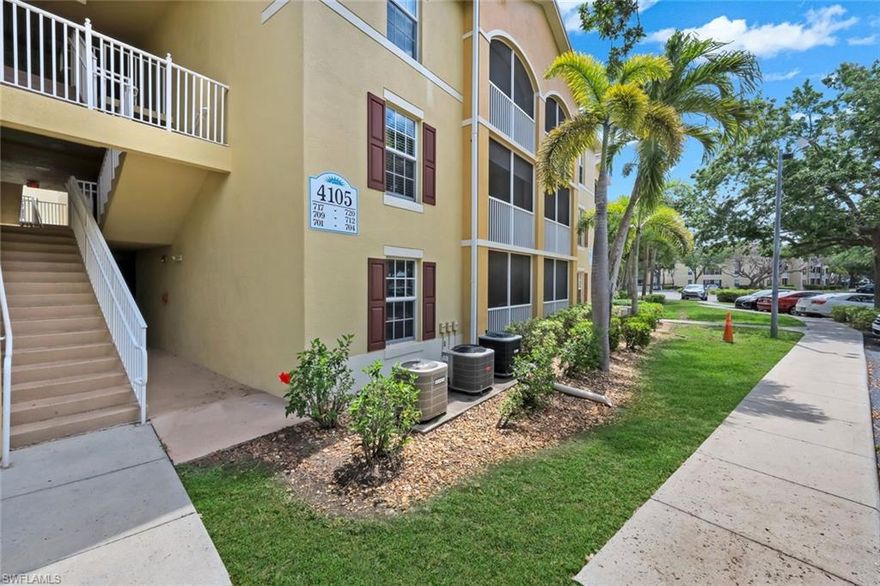 Fantastic first floor 1 bedroom, 1 bath condo with BRAND NEW TILE, PAINT, WASHER, WASHER LINES, HVAC 2023, WATER HEATER 2023, REFRIGERATOR 2023, RANGE 2022 AND DISHWASHER 2020!  And, it is occupied with an excellent tenant, what else do you need?  This investor ready condo has volume ceilings, a large, screened-in lanai, separate laundry room and small entry foyer for privacy.  The bath is oversized with a large Roman tub/shower combination and tile enclosure with oversized vanity.  The Residence Condos offers a large clubhouse with billiards and fitness area plus sparkling pool with grilling area.  The condo is priced at the developers' original sales price of 2005, and income producing!  Tenant can be asked to vacate with a 30-day notice but would love to stay until the end of his lease 9/2026.  This community is also large pet friendly for up to two pets!  Monthly dues cover insurance, management, common areas, water, sewer and trash.  Call today, as great condo will not last long at this price!