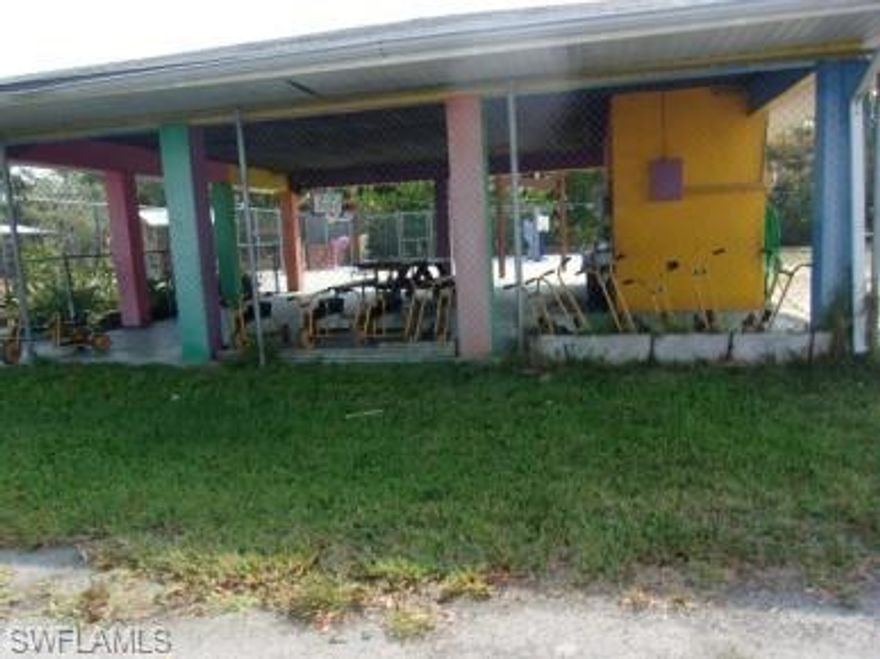 Located in the up and coming commercial area/ would be a great place for a food truck park.