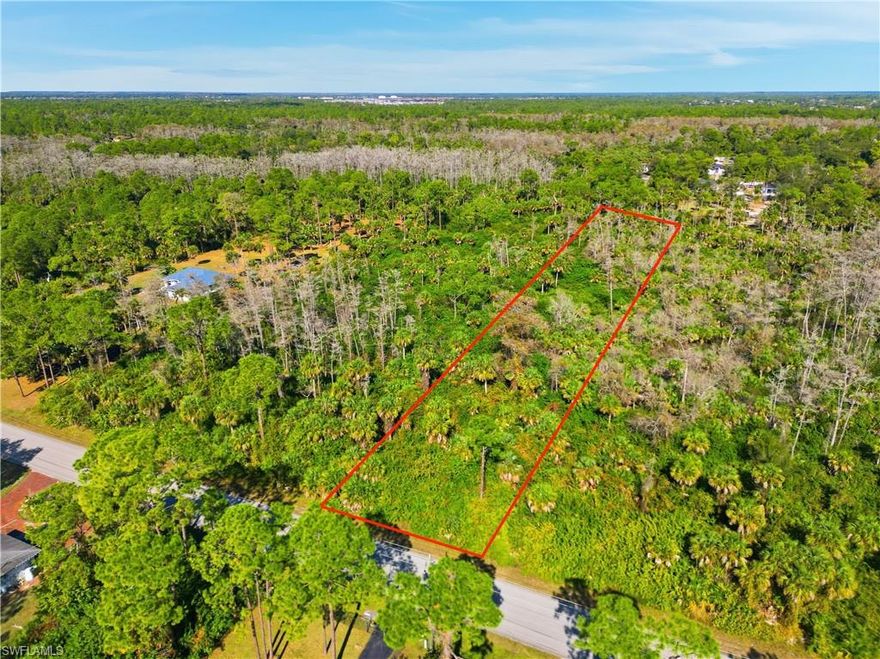 Build you dream home where convenience resides. Located in the Estates just off Everglades and in close proximity to all the conveniences of life: grocery, dining, and more. Zip into town with ease using Randall and Immokalee where the best restaurants and lifestyle opportunities await. This lot has a completed Environmental Report available for prospective buyers. This is a canvas for your dreams or the ideal location for your next spec build.