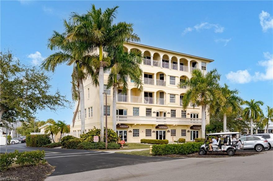 Roman Plaza is centrally located on Marco Island view outstanding views of Veteran's Park and just a short distance to the concert bandshell, restaurants, grocery shopping, and dining and entertainment at the Esplanade.   There is a Farmer's Market at Veterans Park on Wednesday mornings to visit and shop.  Unit 402 is freshly painted and the owner has had Samsung stainless steel appliances installed.  This 2 bedroom, 2 bathroom condo has been a successful rental investment and ready for new owners to enjoy or to also use as a rental property.