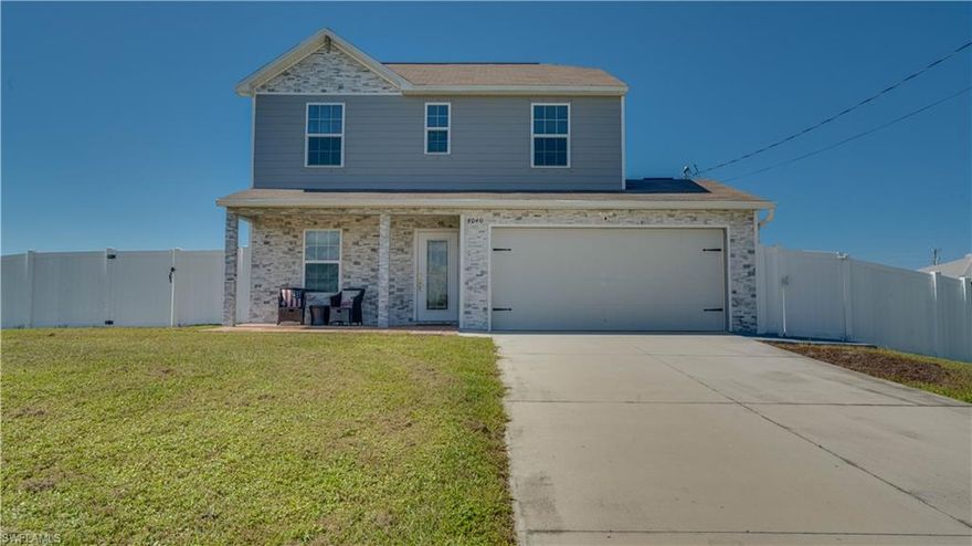 UPDATE: WALL HAS BEEN OPENED TO CONNECT THE ENTIRE HOUSE.  Spacious 2-story home with a unique layout, perfect for INVESTMENT opportunity or IN-LAW SUITE. Built in 2018, this newer home features dual entrances that allow for privacy and flexibility—one leads to the main living area, while the other provides separate access to the in-law suite. Fiber cement siding and stone adorn the exterior of the home. Enjoy the added privacy of a newly installed fence. Nestled in a peaceful neighborhood, this home offers the ideal blend of convenience and versatility. Don't miss out on this rare find!