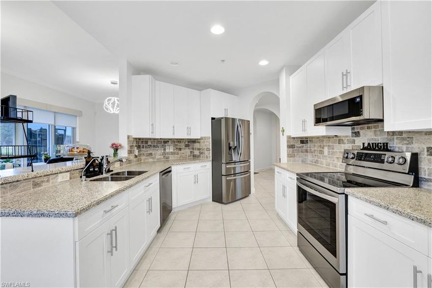 BUYERS DO YOUR HOMEWORK-JUST DON'T SIT IN FRONT OF THE COMPUTER ZESTIMATING YOUR FUTURE! If you are going to take charge of your property search then be educated...You can compare price, you can compare square footage, year built, type of hurricane protection (if any?), and of course LOCATION, LOCATION, LOCATION…More importantly don’t forget to calculate the carrying charges.  Bell Tower Park has one of the lowest fees around and with no flood insurance required, fees remain low.  Monthly fees are just $603.00 (and includes basic cable/internet).  COMPARE THESE FEES WITH ANY CONDO YOU ARE THINKING ABOUT along with what is included…
Sellers are motivated, their new home is near completion so this would be a great time for buyers to make your move and make your offer count!  A great, ground level opportunity to have your own condo to retreat to, escape the cold and the mundane lifestyle for the SWFL setting and all that it offers as the perfect destination!  Sun, Sand and Surf...we are a destination.

Ground Level, End Unit, 2 Car Attached Gar, Lakefront, Wrap Around Lanai, Hurricane Impact Windows/Doors, Built in 2007, 1886 Living, 3BR’s (split floorplan), 2.5Baths, Beautiful Updated Kitchen w/marble backsplash, pull outs and Pantry.  SS Appliances and your own Coffee or Cocktail Bar space. New Carpet in Br’s, Tile in main areas, Interior Lndry Rm, Remote Window Coverings, Freshly Painted, New Gutters, New Roof, Not in a flood zone. This unit shows light and bright and has a Great Rm floorplan with combined DR, the Lge Kitchen offers plenty of cabinetry and counter space, w/room to eat in or dine alfresco. Original owners and immaculate! Set yourself up for any season to be enjoyed with fresh air and long walks, amenities and social events, resort style Clubhouse, Exercise Rm, 2 Pools, Tennis, Pickleball (Bocce is coming) in this hidden gem Bell Tower Park, a gated community and the best kept secret.  This is your prescription for pleasure, you wouldn’t want to stay cooped up another winter, would you? Location: easy access to all Shopping, Dining, Theatre, River District, Airport, Medical, a short ride to the beautiful area Beaches. Surround yourself and experience what coastal living is all about.

KNOW YOUR NO'S...NO CDD, NO CITY TAX, NO CAPITAL CONTRIBUTION FEES, NO FLOOD ZONE=NO FLOOD INSURANCE NEEDED!  IYKYK and if you don't you should...

Thinking this is a leftover from season? Timing is everything and know that not all leftovers lose their taste...AND KNOW THAT THE PENDULUM SWINGS BOTH WAYS!

Request your showing of this property