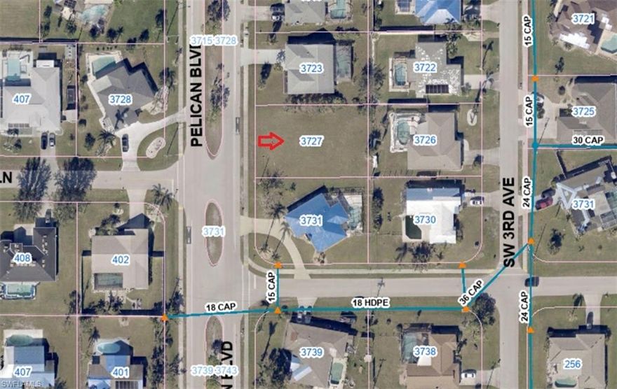 Picturesque, eastern exposure lot available in SW Cape! Meticulously maintained neighborhood in a no-flood-zone with sidewalks, bike lanes and centrally located to downtown. Within walking distance of nearby sports complex and Pelican Elementary. Irrigation/city water and sewer already paid. Very attractively priced and a smart investment opportunity. Call today to learn more!