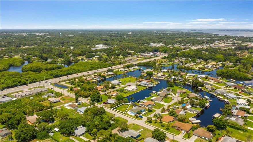 What is amazing opportunity- with spectacular, private canal views. Get a lot in a growing area in the community, right on a dead-end canal, with river and gulf access.  Seawall and shared (2 owner) dock is already in place! Sellers already have plans drawn up for a 4/2 2000+ SF home for the lot.  Build your own home thru an "Owner Builder" permit and save! Or hire a GC to build. Full set of plans included for a four-bedroom two-bath, almost 2,000 foot 2-story home.