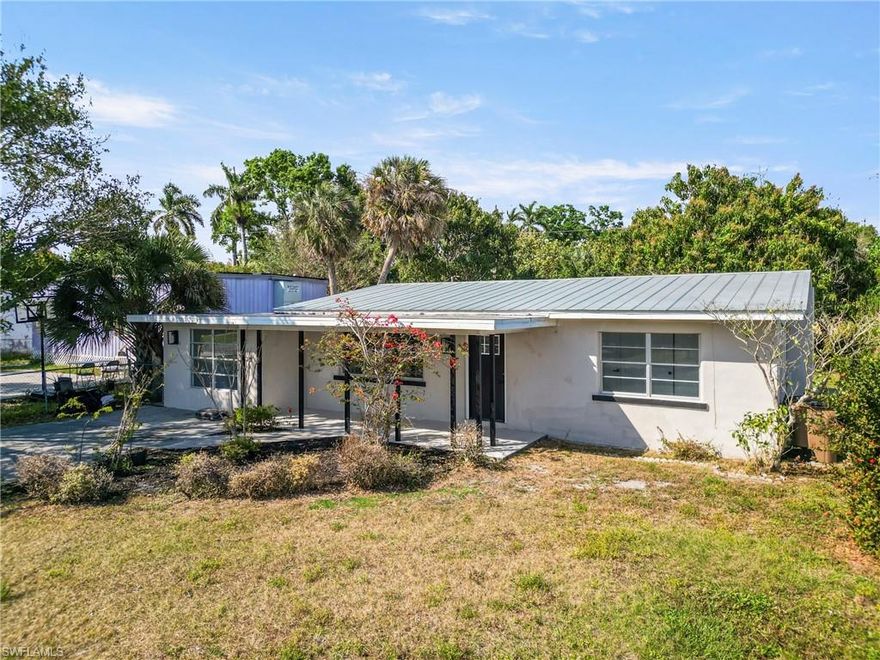 "Hurry! For a Limited Time in the Palm Beach area of Fort Myers FULLY RENOVATED NO HOA Priced competitively and move-in ready 4 Bedroom and 2 Bath is available for a First Time Home Buyer. Investors are also welcome as they would have multiple options from Airbnb to Furnished Rental to Long Term lease to commercial business. Sellers are looking for quick close so this opportunity will not last longer. Please tour the property ASAP and make your Best offer.
It also sits on prime location minutes away from Fort Myers Downtown and I-75 with easy access to RSW, Miami and Tampa. 
Metal Roof offers peace of mind for Hurricanes and it survived all the recent major hurricanes. Huge Fenced Backyard for Kids or Pet or Pool. Quite Neighborhood and walkable distance for all daily needs including public transportation without reliance on car."