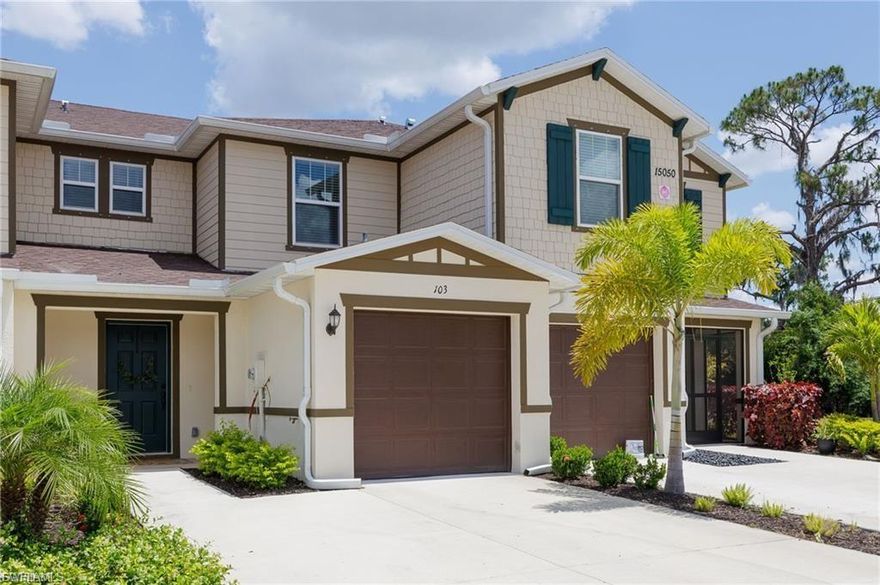 This recently built 2-bedroom 2.5-bathroom townhouse is located in the North Fort Myers Bayshore Commons Community. It features stainless Steel appliances, tile flooring on the lower level, an open floor plan, a custom walk-in closet in the master bedroom, upgraded light fixtures, and a washer and dryer in the unit. Close to I75, US 41 for easy access to Fort Myers and the airport. Tenants will have access to the community pool and clubhouse. Requirements are 620 credit score, 3x monthly rent in verified income, first month, last month, and security deposit due before moving in.
