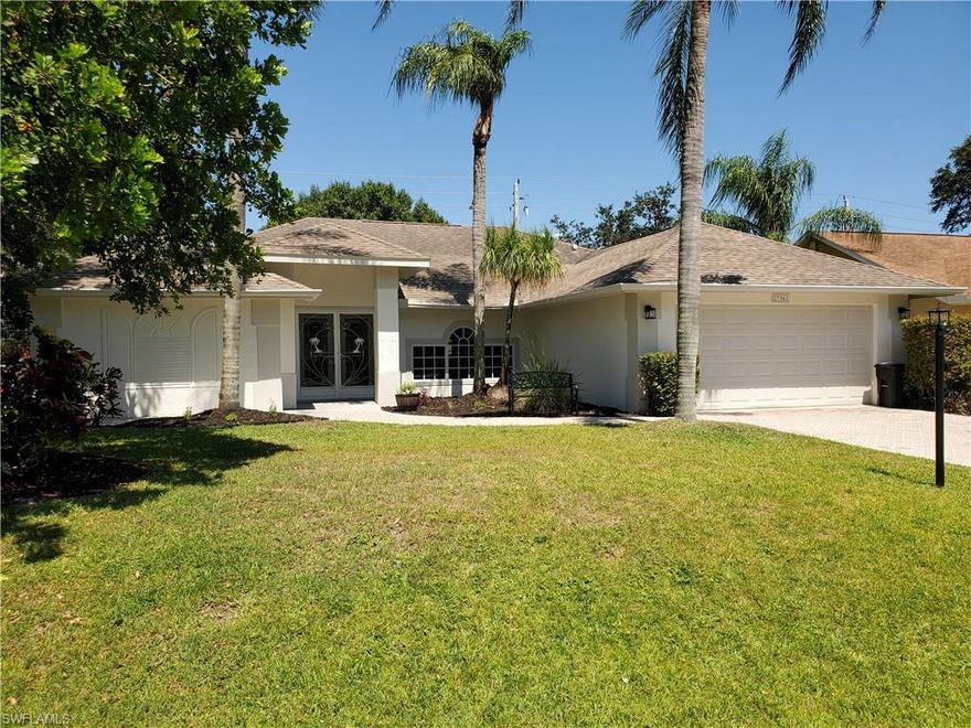 Wait until you see this gem!  Wonderful home that has been almost completely updated...new LVP flooring throughout, beautifully remodeled kitchen with quartz countertops, coffee bar and high end appliances, freshly painted inside and out and so much more.   Open floor plan, accessible access ramp, closet systems, lots of storage, walk-in closets and garage accessories.  Excellent location only minutes to I75, shopping and beaches.  Great community with low HOA fees, kayak/canoe storage and launch on the Imperial River.
