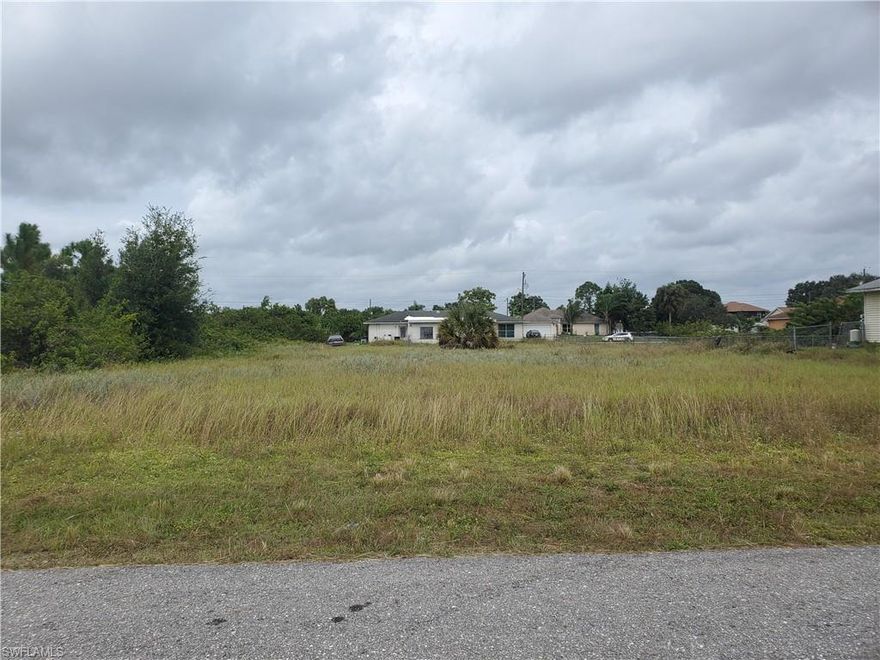 Looking for Land? Great location, .25 acres. Terrific lot with access to the city water & sewers. Ready to build a house or modular home. Convenient access to Lee Blvd, shopping (Publix) shopping plaza & I-75 just minutes away. Residential Home Site ready to build your dream home. Lot being sold as-is with right to inspect. Proof of funds must be submitted with all cash offers. Email all offers to VicRamosRealtor@gmail.com. All information in listing deemed reliable but not guaranteed, selling agent and buyers welcome to verify.