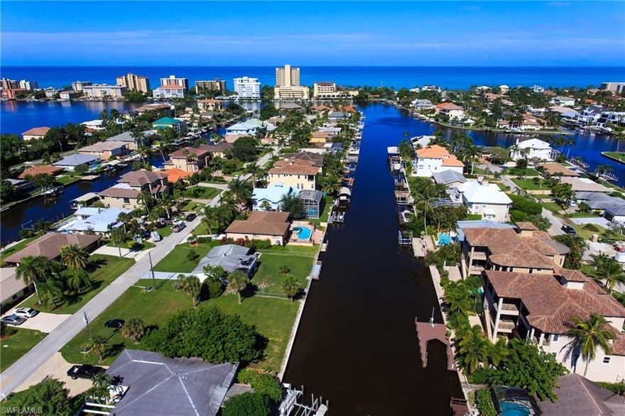 Welcome to the best priced lot in Conners Vanderbilt Beach Estates, a Boater's Paradise! Great canal front, gulf access lot ready to build your dream home and enjoy boating from your backyard! Perfect North Naples location just blocks from Vanderbilt Beach, The Ritz Carlton, Mercato, Shopping and Dining.