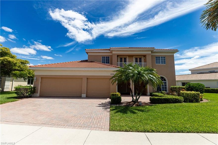 Welcome to your dream home in the prestigious Laguna Lakes community!  This stunning single-family home boasts 5 bedrooms plus a LOFT, 3.5 bathrooms, a 3 car garage, and a plethora of luxurious amenities that will make you never want to leave. As you enter the home, you are greeted by a spacious and open floor plan with wood flooring throughout. The gourmet kitchen features granite counters, stainless steel appliances, and a large island, perfect for entertaining guests or preparing family meals. The first floor also includes an office, perfect for those who work from home or need a quiet space to focus.  One of the highlights of this home is the screened in-ground pool, where you can relax and unwind after a long day or host summer BBQs with friends and family. The pool area is surrounded by lush landscaping and offers a serene oasis right in your backyard. The owners' suite is conveniently located on the first floor, providing a private retreat away from the hustle and bustle of daily life. The spacious bedroom features a walk-in closet and a luxurious en-suite bathroom with dual sinks, a soaking tub, and a separate shower. Upstairs you will find four additional bedrooms, each with ample closet space and access to a full bathroom.  Laguna Lakes is known for its stunning lake views, and this home is no exception. Enjoy your morning coffee on the covered lanai while taking in the peaceful water views and watching the sunrise. The lawn care and internet are included in the rent, making your life even more convenient and hassle-free.  Pets are welcome with approval, so your furry friends can enjoy the spacious backyard and outdoor living space. The gated community provides added security and peace of mind, and features a clubhouse, state-of-the-art fitness center, community pool, wading pool, spa, tennis courts, beach volleyball, and a children's playground. Whether you are looking for a quiet retreat or a place to entertain, this home has it all. Don't miss out on the opportunity to live in this luxurious home in one of the most sought-after communities in the area.
Schedule a showing today and make this dream home your reality. Live the life you deserve in Laguna Lakes!