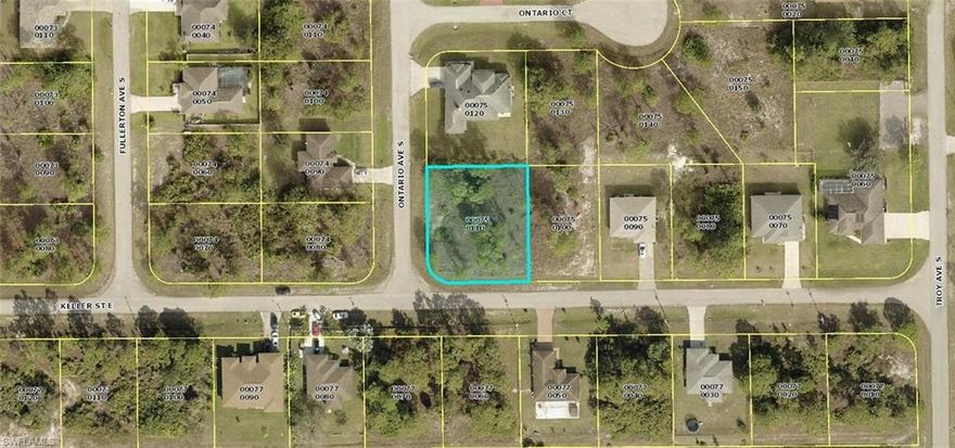 Wonderful over sized corner lot close to town.