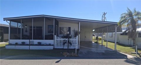 A home in NORTH FORT MYERS