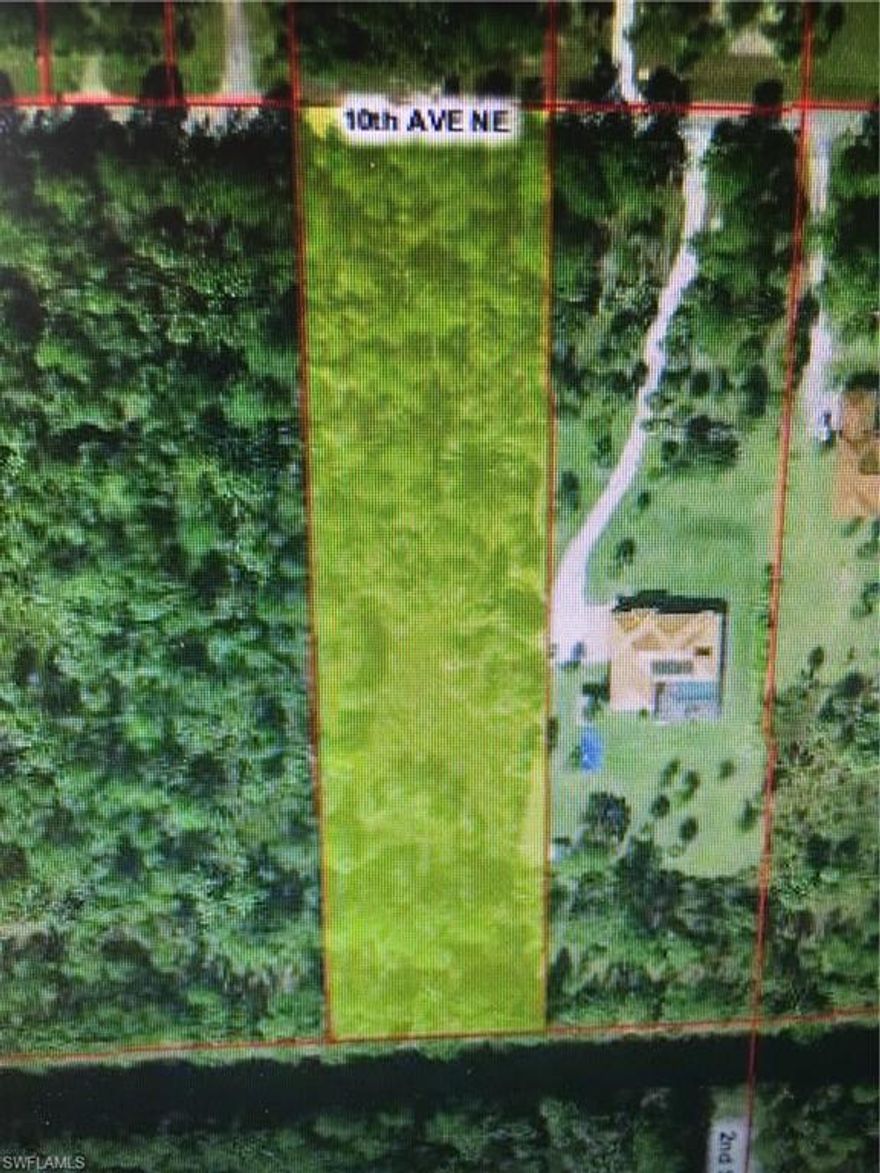 Great location 2.5 Acres on canal in Golden Gates Estates. Property is 10th Ave NE off Wilson Blvd.