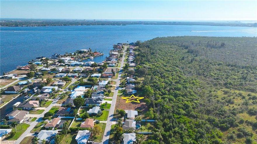 :  Huge Estate-Size Lot in One of the Best Areas of Cape Coral! This exceptional property offers over 150 ft of depth and backs up to a beautiful wooded preserve, providing outstanding privacy and a serene natural setting. All City Water, Sewer, and Irrigation assessments are PAID IN FULL, making this the perfect homesite for your new Florida dream home. -Located just minutes from some of Cape Coral’s premier destinations, you’ll enjoy quick access to Tarpon Point Marina, Marker 92, Pinchers, High Tide Social House, and many more popular shops and restaurants. Rotary Park is just steps away, offering a playground, scenic walking paths, a butterfly garden, and nature trails. -The adjacent lot is also available, offering a rare opportunity to own over half an acre in an incredible neighborhood. Discount available when purchasing both lots! Don’t miss this chance to secure a premium estate-sized lot in one of Cape Coral’s most desirable locations! ***Lots were recently cleared, and ready for construction of your new home*** PID #23-45-23-C2-00198.0250